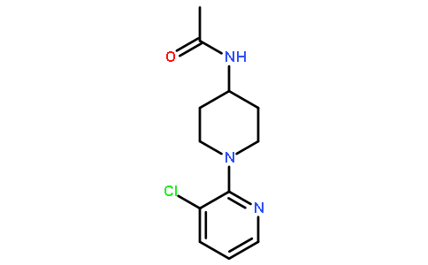 4-乙酰胺基-1-[(3－氯－2－吡啶基)]哌啶