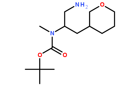 ((s)-1-氨基-3-((r)-四氢-2H-吡喃-3-基)丙烷-2-基)(甲基)氨基甲酸叔丁酯