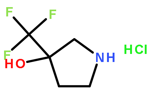 3-三氟甲基3-羟基吡咯烷盐酸盐