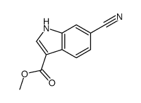 methyl 6-cyano-1H-indole-3-carboxylate