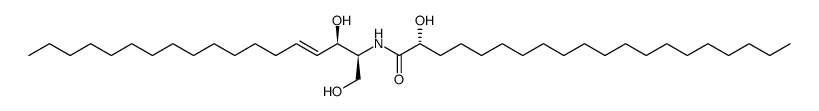 N-(2'-(R)-hydroxyarachidoyl)-D-erythro-sphingosine