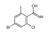 4-溴-2-氯-6-甲基-苯甲酰胺