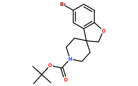 5-溴-2H-螺[苯并呋喃-3,4-哌啶]-1-羧酸叔丁酯