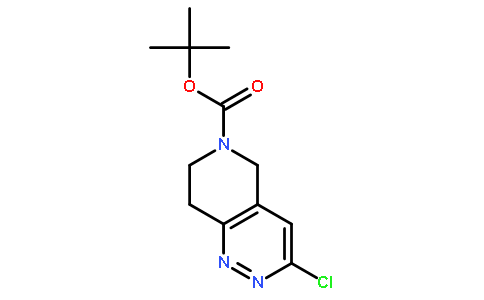 3-氯-7,8-二氢吡啶并[4,3-c]吡嗪-6(5h)- 羧酸叔丁酯