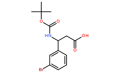 Boc-D-3-氨基-3-(3-溴苯基)丙酸