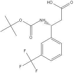 (R)-Boc-3-(三氟甲基)-β-苯丙氨酸