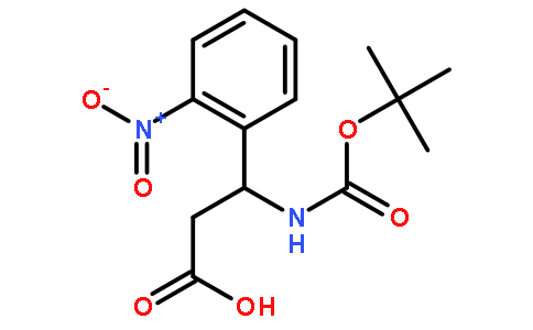 BOC-(R)-3-AMINO-3-(2-NITRO-PHENYL)-PROPIONIC ACID