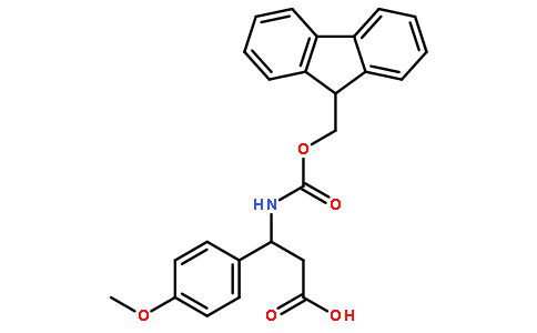 S-Fmoc-4-甲氧基-β-苯丙氨酸