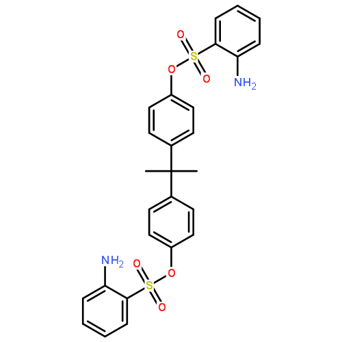 4,4’-二(2-氨基-苯磺酸)双酚A酯