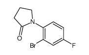 1-(2-Bromo-4-fluorophenyl)pyrrolidin-2-one