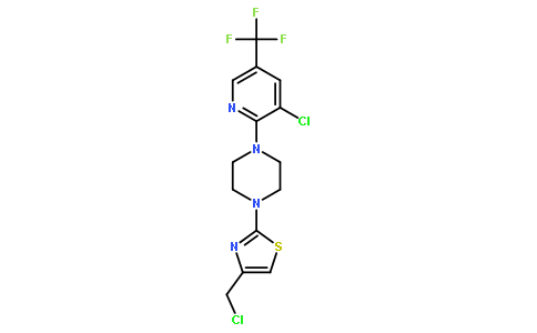 1 - [4 - （氯甲基）-1,3 -噻唑-2 -基] -4 - [ 3 -氯-5 - （三氟甲基）-2 -吡啶基]哌嗪