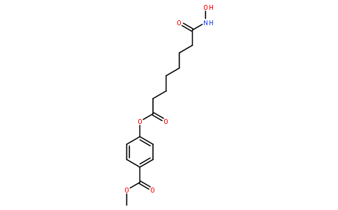 methyl 4-[8-(hydroxyamino)-8-oxooctanoyl]oxybenzoate