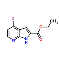 4-氯-1H-吡咯并[2,3-B]吡啶-2-甲酸乙酯