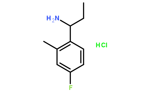 (1S)-1-(4-氟-2-甲基苯基)丙胺盐酸盐