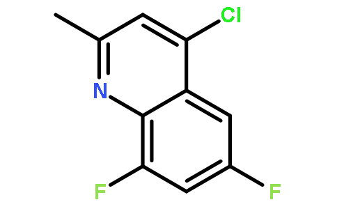 4-氯-6,8-二氟-2-甲基-喹啉