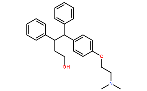 1,2-二苯基-1-[4-[2-(二甲基氨基) 乙氧基]-苯基] 丁烷-4-醇