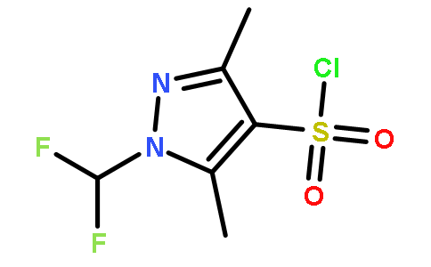 1-二氟甲基-3,5-二甲基-1H-吡唑-4-磺酰氯
