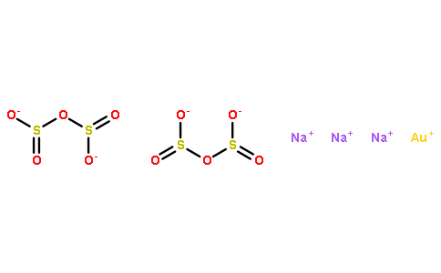 二亚硫酸金(I)三钠
