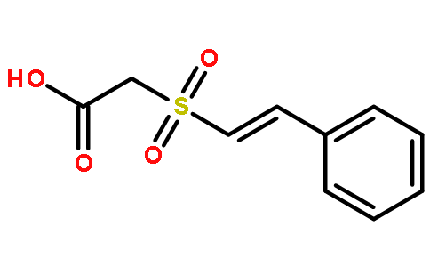 2-(苯乙烯磺酰)乙酸