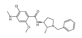 反-5-氯-2-甲氧基-4-(甲基氨基)-N-[2-甲基-2-(苯基甲基)-3-吡咯烷基]苯甲酰胺