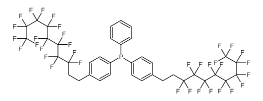 双[4-(3,3,4,4,5,5,6,6,7,7,8,8,9,9,10,10,10-十七氟癸基)苯基]苯膦