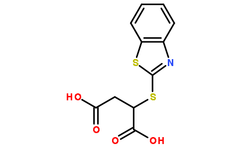 2-(1,3-苯并噻唑-2-硫基)丁二酸