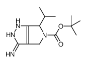 tert-butyl 3-amino-6-propan-2-yl-4,6-dihydro-1H-pyrrolo[3,4-c]pyrazole-5-carboxylate