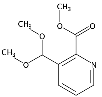 Methyl 3-(dimethoxymethyl)picolinate