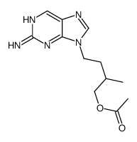 [4-(2-aminopurin-9-yl)-2-methylbutyl] acetate