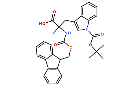 N-[(9H-Fluoren-9-ylmethoxy)carbonyl]-α-methyl-1-{[(2-methyl-2-pro panyl)oxy]carbonyl}-D-tryptoph