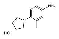 3-methyl-4-pyrrolidin-1-ylaniline,hydrochloride