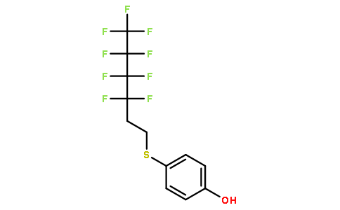 4-(3,3,4,4,5,5,6,6,6-九氟己基硫代)苯酚