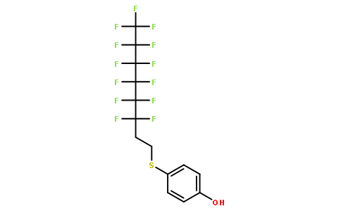 4-(3,3,4,4,5,5,6,6,7,7,8,8,8-tridecafluorooctylsulfanyl)phenol