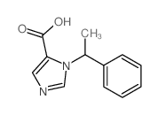 3-(1-苯基-乙基)-3H-咪唑-4-羧酸