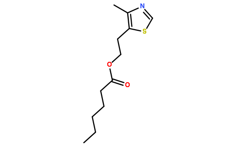 己酸2-(4-甲基-5-噻唑基)乙酯