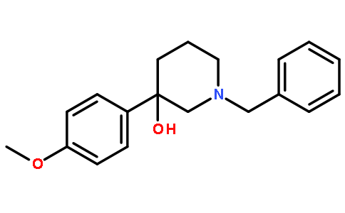 1-苄基-3-(4-甲氧基-苯基)-哌啶-3-醇