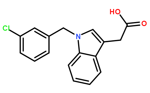 2-[1-(3-氯苄基)-1H-吲哚-3-基]乙酸