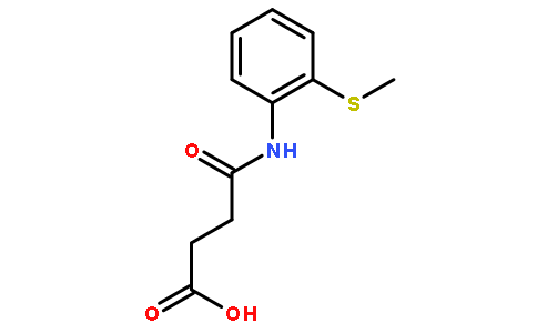 4-{[2-(甲基硫代)苯基]氨基}-4-氧代丁酸