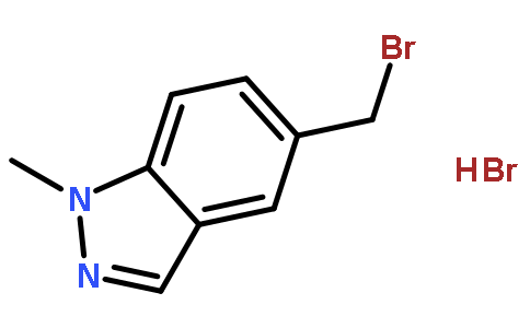 5-(溴甲基)-1-甲基-1H-吲唑氢溴酸