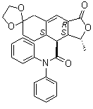 (1'R,3'aR,8'aS,9'S,9'aS)-1',3'a,5',7',8',8'a,9',9'a-八氢-1'-甲基-3'-氧代-N,N-二苯基螺[1,3-二氧杂环戊烷-2,6'(3'H)-萘并[2,3-c]呋喃]-9'-甲酰胺