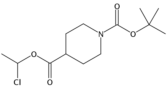 1-(tert-butoxycarbonyl)-4-(1-chloroethyl)piperidine-4-carboxylic acid