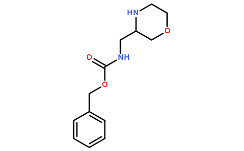 benzyl N-[[(3R)-morpholin-3-yl]methyl]carbamate