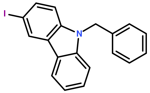 3-iodo-N-benzylcarbazole