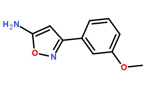 3-(3-甲氧基苯基)-5-氨基异噁唑