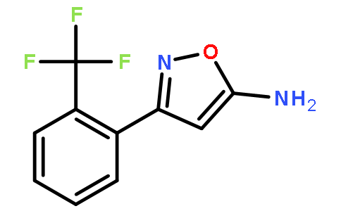 3-(2-三氟甲基苯基)-5-氨基异噁唑