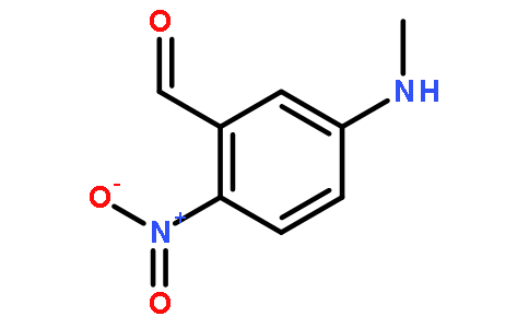 5-(甲基氨基)-2-硝基苯甲醛