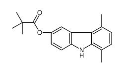 (5,8-dimethyl-9H-carbazol-3-yl) 2,2-dimethylpropanoate
