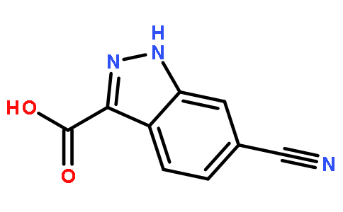 6-氰基-1H-吲唑-3-羧酸