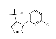 2-Chloro-6-(5-(trifluoromethyl)-1H-pyrazol-1-yl)pyridine