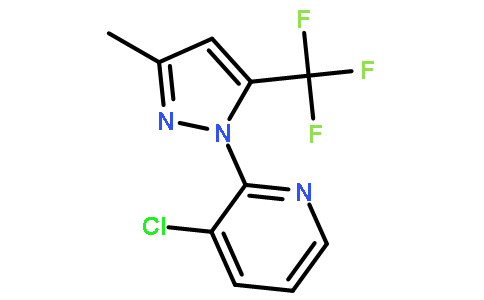 3-氯-2-(3-甲基-5-(三氟甲基)吡唑-1-基)吡啶